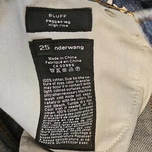 ALEXANDER WANG - Logo'd Jeans - Picture 8 of 16
